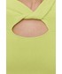 Sweter Samsoe Samsoe sweter z domieszką jedwabiu damski kolor zielony lekki