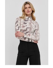 Sweter longsleeve damski kolor czarny z golfem - Answear.com Samsoe Samsoe