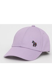 Czapka czapka bawełniana kolor fioletowy gładka - Answear.com Paul Smith