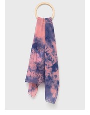 Szalik szal bawełniany kolor fioletowy wzorzysty - Answear.com Paul Smith