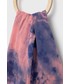 Szalik Paul Smith szal bawełniany kolor fioletowy wzorzysty