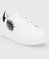 Sneakersy Kurt Geiger London Buty skórzane Laney Eya kolor biały na platformie