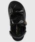 Sandały Kurt Geiger London sandały skórzane Orson damskie kolor czarny na platformie