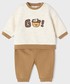 Odzież dziecięca Mayoral Newborn komplet niemowlęcy kolor brązowy