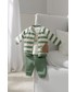 Spodnie Mayoral Newborn dres niemowlęcy kolor zielony