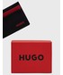 Portfel Hugo etui na karty skórzane męski kolor czarny