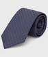 Krawat Hugo krawat z domieszką jedwabiu