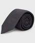 Krawat Hugo krawat jedwabny kolor czarny