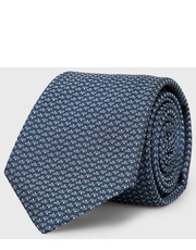 Krawat krawat z domieszką jedwabiu - Answear.com Hugo