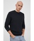 Sweter męski Hugo sweter bawełniany męski kolor czarny