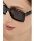 Okulary Hugo okulary przeciwsłoneczne damskie kolor czarny