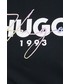 Bluzka Hugo t-shirt bawełniany kolor czarny