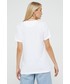 Bluzka Hugo t-shirt bawełniany kolor biały