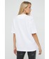 Bluzka Hugo t-shirt damski kolor biały