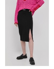 Spódnica spódnica kolor czarny midi ołówkowa - Answear.com Hugo
