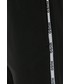 Spodnie Hugo spodnie dresowe bawełniane damskie kolor czarny gładkie