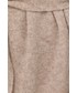 Sweter Hugo Kardigan wełniany damski kolor beżowy lekki