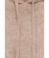 Sweter Hugo Sweter z domieszką wełny damski kolor beżowy lekki