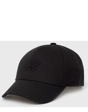 Czapka czapka kolor czarny gładka - Answear.com Hugo