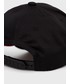 Czapka Hugo czapka kolor czarny z aplikacją