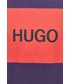 Bluza męska Hugo Bluza bawełniana męska kolor brązowy z nadrukiem