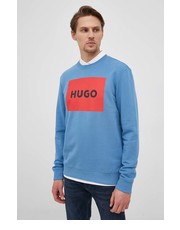 Bluza męska bluza bawełniana z nadrukiem - Answear.com Hugo