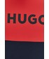 Bluza męska Hugo bluza bawełniana męska kolor granatowy z kapturem z nadrukiem