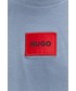 T-shirt - koszulka męska Hugo t-shirt bawełniany z nadrukiem