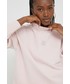 Bluza Hugo bluza bawełniana damska kolor różowy z aplikacją