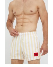 Strój kąpielowy szorty kąpielowe kolor żółty - Answear.com Hugo