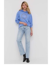 Bluza bluza damska z kapturem z aplikacją - Answear.com Elisabetta Franchi