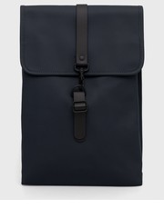 Plecak plecak kolor granatowy duży gładki - Answear.com Rains