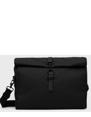 Torebka torba 13940 Rolltop Messenger kolor czarny - Answear.com Rains