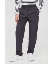 Spodnie męskie spodnie 18700 Woven Pants Regular kolor czarny proste high waist - Answear.com Rains