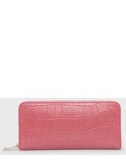 Portfel portfel skórzany damski kolor fioletowy - Answear.com Furla