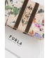Portfel Furla portfel skórzany damski kolor beżowy