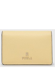 Portfel portfel skórzany damski kolor żółty - Answear.com Furla