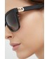 Okulary Furla okulary przeciwsłoneczne damskie kolor czarny