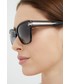 Okulary Furla okulary przeciwsłoneczne damskie kolor czarny