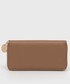 Portfel Sisley portfel damski kolor brązowy