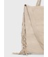 Shopper bag Sisley torebka kolor beżowy