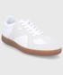 Sneakersy męskie Sisley buty kolor biały