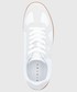 Sneakersy męskie Sisley buty kolor biały