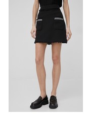 Spódnica spódnica kolor czarny mini rozkloszowana - Answear.com Sisley