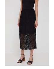 Spódnica spódnica kolor czarny midi prosta - Answear.com Sisley