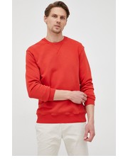 Bluza męska bluza męska kolor czerwony gładka - Answear.com Sisley
