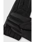 Rękawiczki Sisley rękawiczki damskie kolor czarny