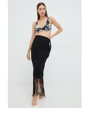 Strój kąpielowy spódnica plażowa kolor czarny - Answear.com Sisley