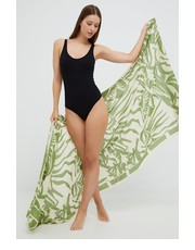 Strój kąpielowy chusta plażowa kolor zielony - Answear.com Sisley