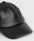Czapka dziecięca Sisley czapka dziecięca kolor czarny gładka